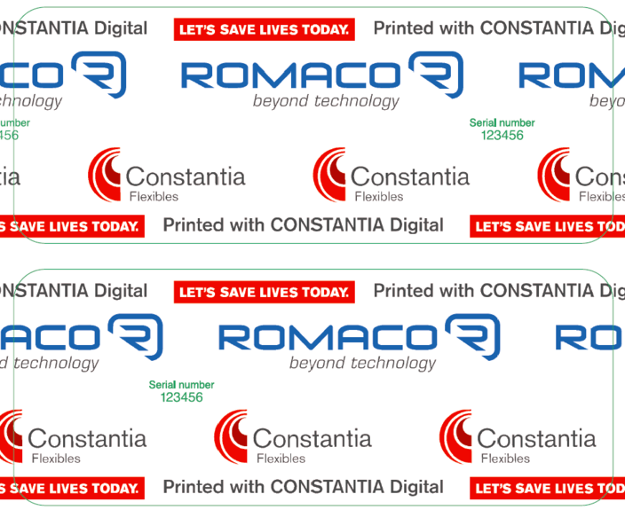 Serialization on primary packaging with digital printing